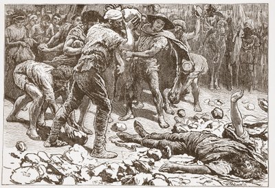 The Martyrdom of Constantine of Samosata, illustrasjon fra 