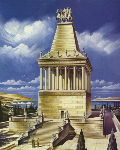 Mausoleet ved Halikarnassus av English School