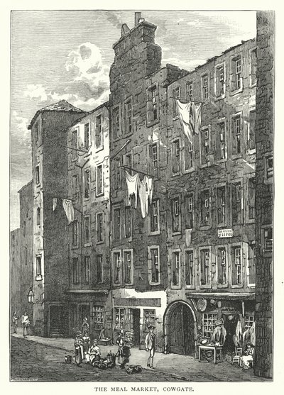The Meal Market, Cowgate (gravering) av English School