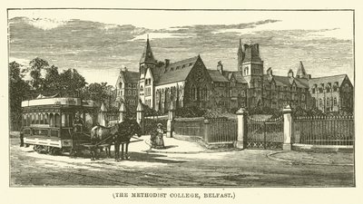 Metodistkollegiet, Belfast (gravering) av English School