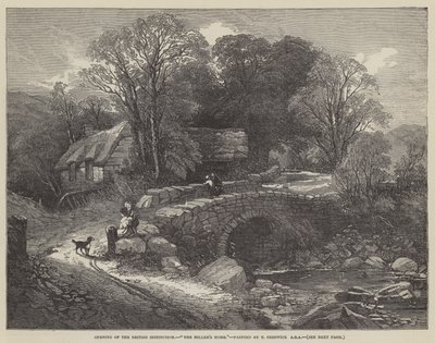 The Miller's Home (gravering) av English School
