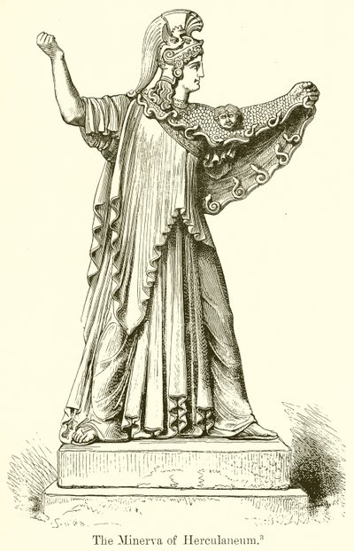 Minerva i Herculaneum av English School