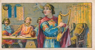 Minstrelen (chromolitho) av English School