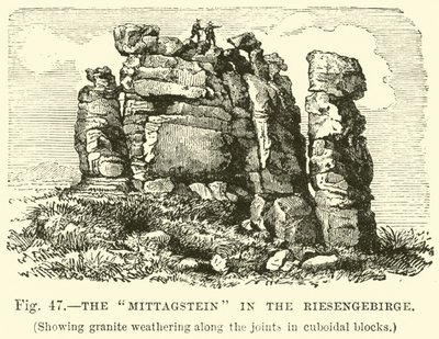 Mittagstein i Giant Mountains av English School