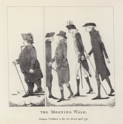 The Morning Walk (gravering) av English School