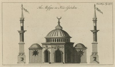 Moskeen i Kew Gardens, London av English School