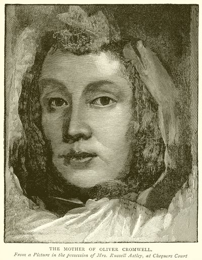 Moren til Oliver Cromwell av English School
