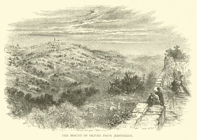 Oljeberget fra Jerusalem av English School
