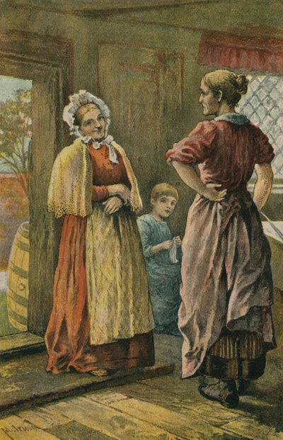 Naboen (fargelitografi) av English School