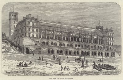 The New Aquarium, Tynemouth (gravering) av English School