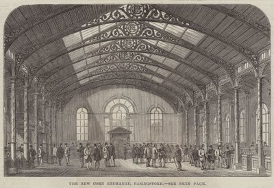 The New Corn Exchange, Basingstoke (gravering) av English School