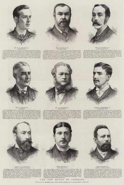 Det nye underhuset (gravering) av English School