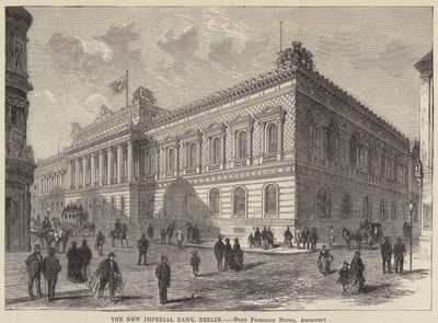 The New Imperial Bank, Berlin (gravering) av English School