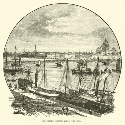 Nicolai-broen over Neva av English School