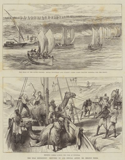 The Nile Expedition (gravering) av English School