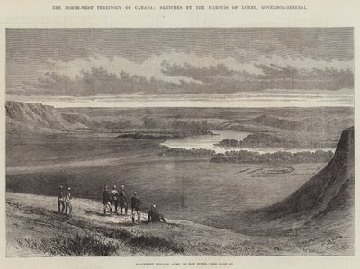 North-West Territory of Canada (gravering) av English School