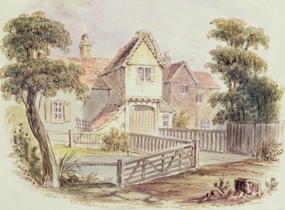 Det gamle ostekakehuset, 1841 av English School