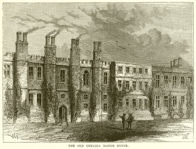 Det gamle Chelsea Manor House av English School