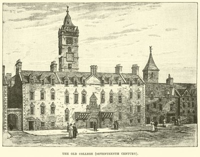 Das Alte College, siebzehntes Jahrhundert von English School