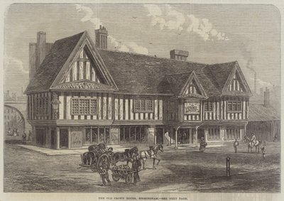 The Old Crown House, Birmingham (gravering) av English School