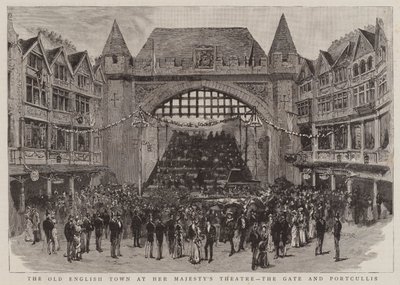 Den gamle engelske byen ved Her Majesty