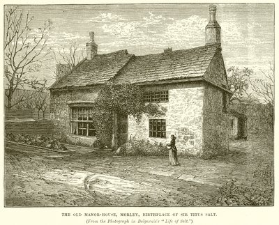 The Old Manor-House, Morley, fødestedet til Sir Titus Salt av English School