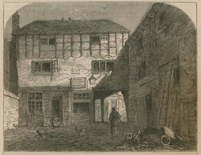 Den gamle røde løven, forfra av English School