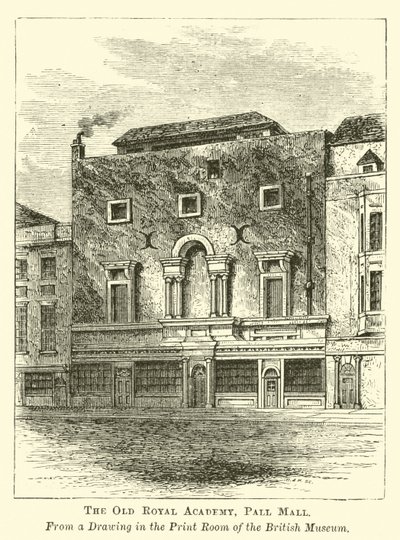 The Old Royal Academy, Pall Mall av English School