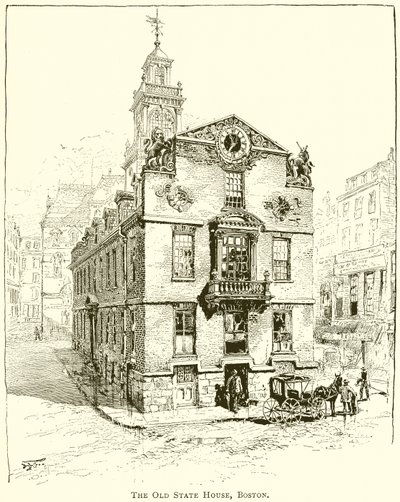The Old State House, Boston av English School