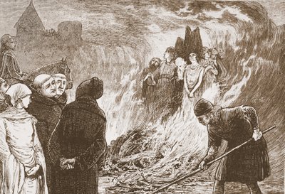 Die Märtyrer von Orleans, Illustration aus 