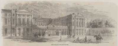 Palace of Compiegne (gravering) av English School