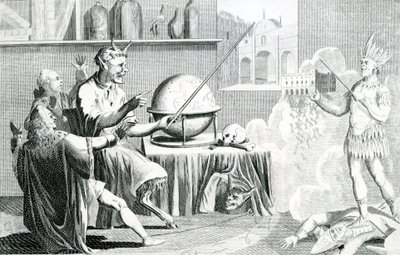 The Parlmt. oppløst, eller, djevelen ble spåkone, gravert av G. Terry, ca. 1774 av English School