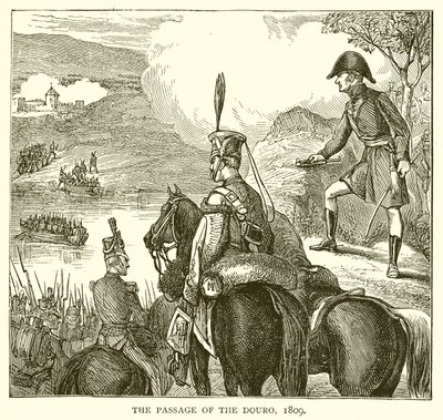 Passasjen til Douro, 1809 av English School
