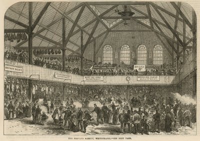 The Peoples Market, Whitechapel, London av English School
