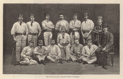 Philadelphia Cricket Team i London av English School