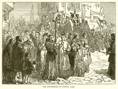The Pilgrimage of Grace, 1536 av English School
