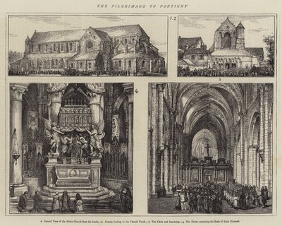 Die Pilgerfahrt nach Pontigny von English School