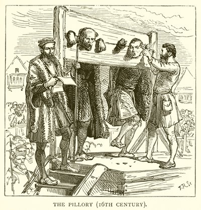 The Pilory (1500-tallet) av English School