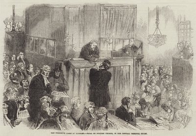 Forgiftningssakene ved Rugeley, rettssaken mot William Palmer, i Central Criminal Court av English School