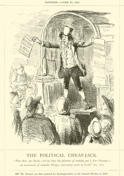 The Political Cheap-Jack (gravering) av English School