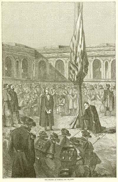 Bønnen ved Sumter, 26. desember 1860 av English School