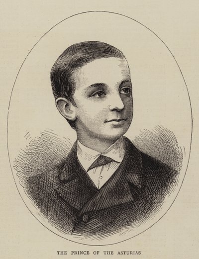 Prinsen av Asturias (gravering) av English School