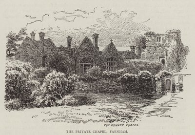 Det private kapellet, Farnham (gravering) av English School