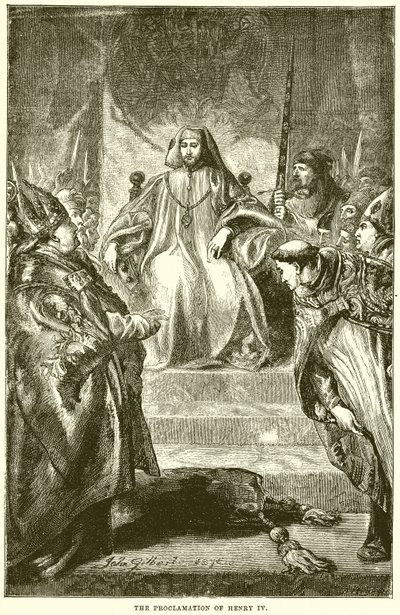 Proklamasjonen av Henry IV av English School