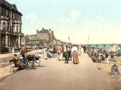 The Promenade, Deal (håndfarget bilde) av English School
