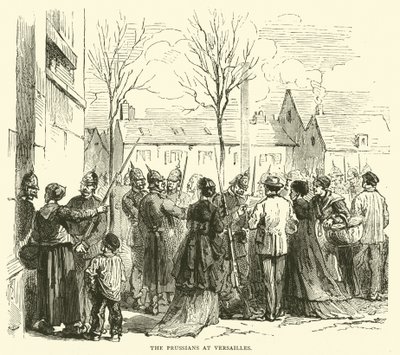 Preussen i Versailles, januar 1871 av English School