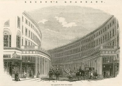 The Quadrant, Regent Street, London av English School