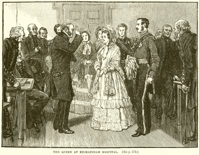 Dronningen på Kilmainham Hospital av English School