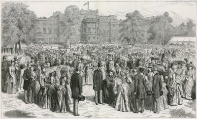 Queens Garden Party på Buckingham Palace av English School
