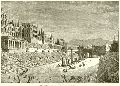 Løpsbanen i Circus Maximus av English School